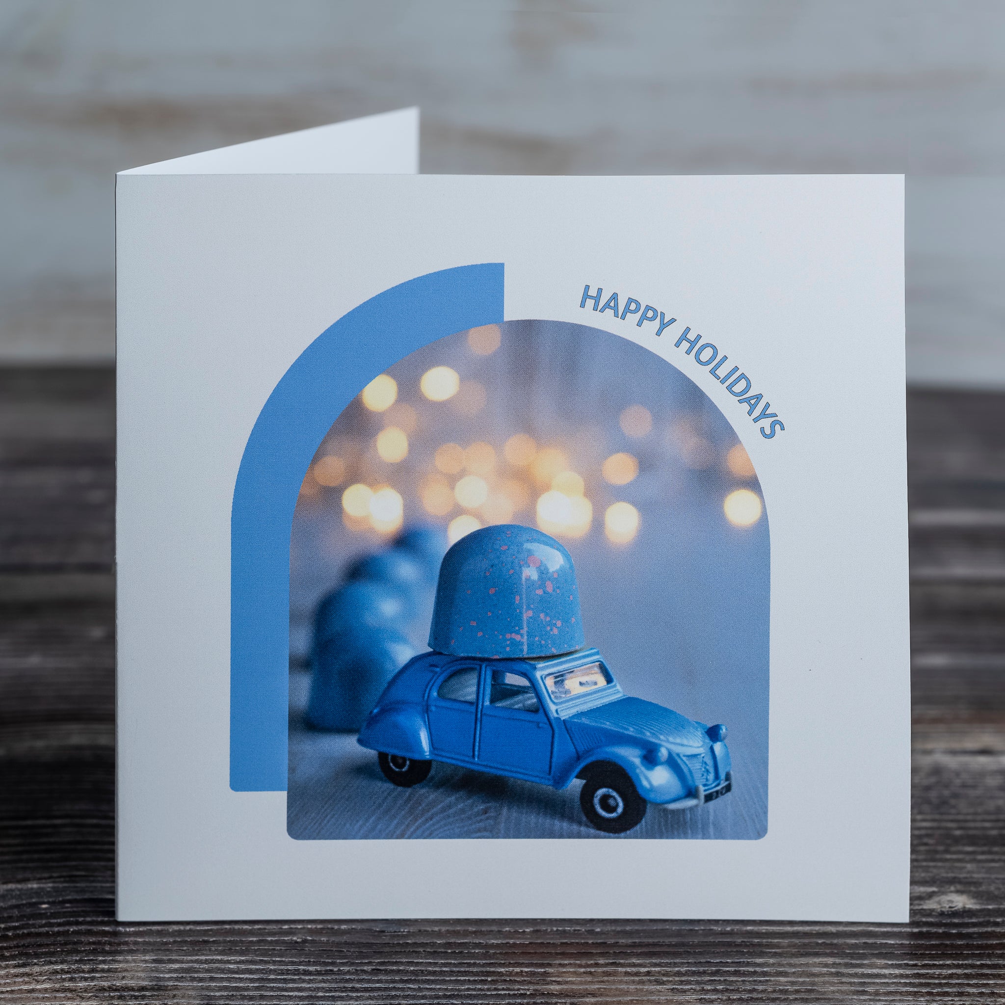 Happy Holidays - Winter Blues Card