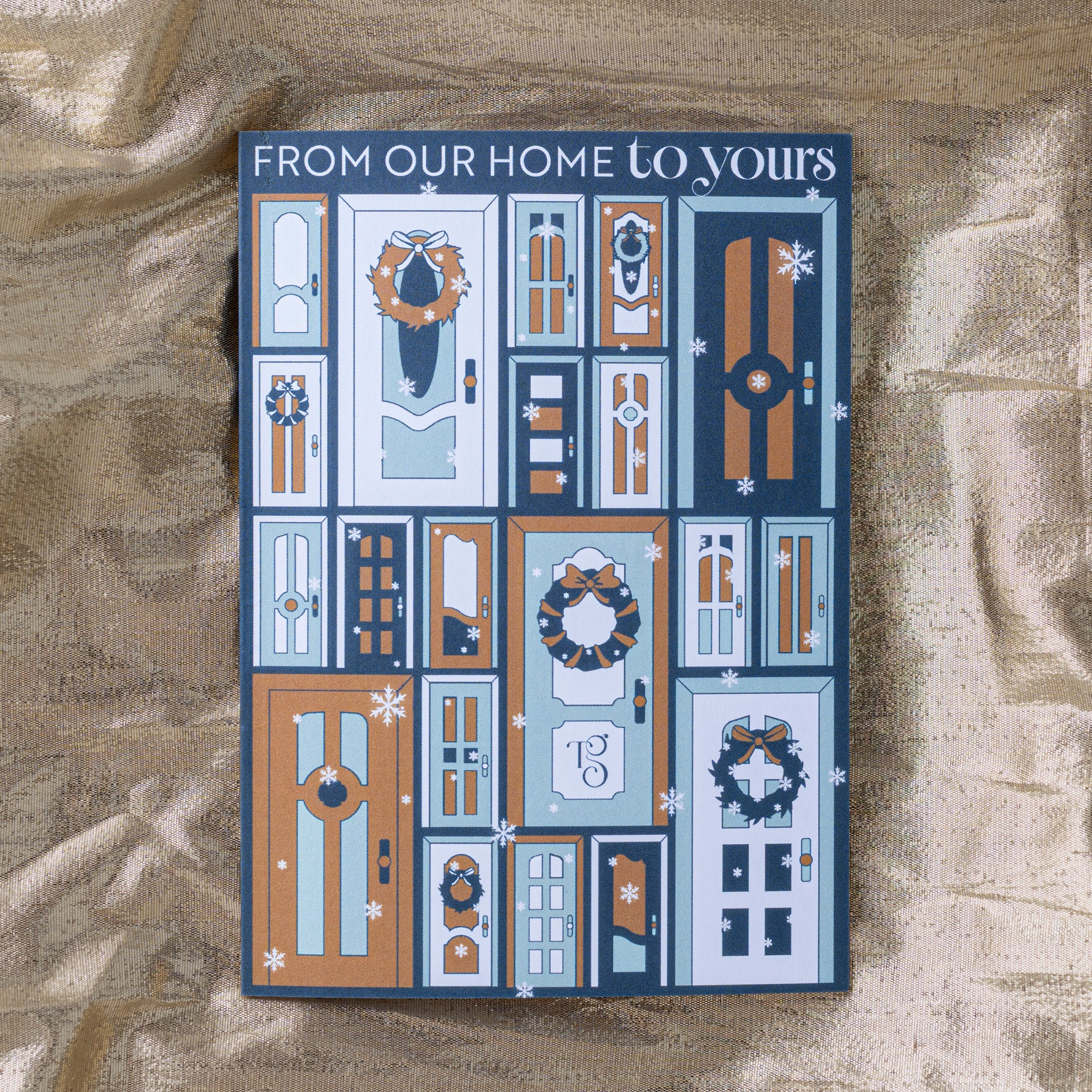 Christmas Doors card