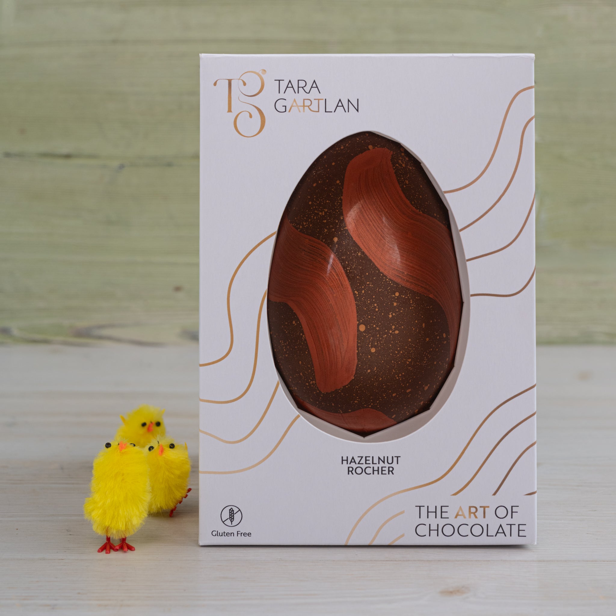 Hazelnut Rocher Easter Egg
